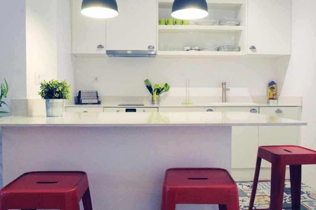 Calm Modern Apartment Barcelona Ngoại thất bức ảnh